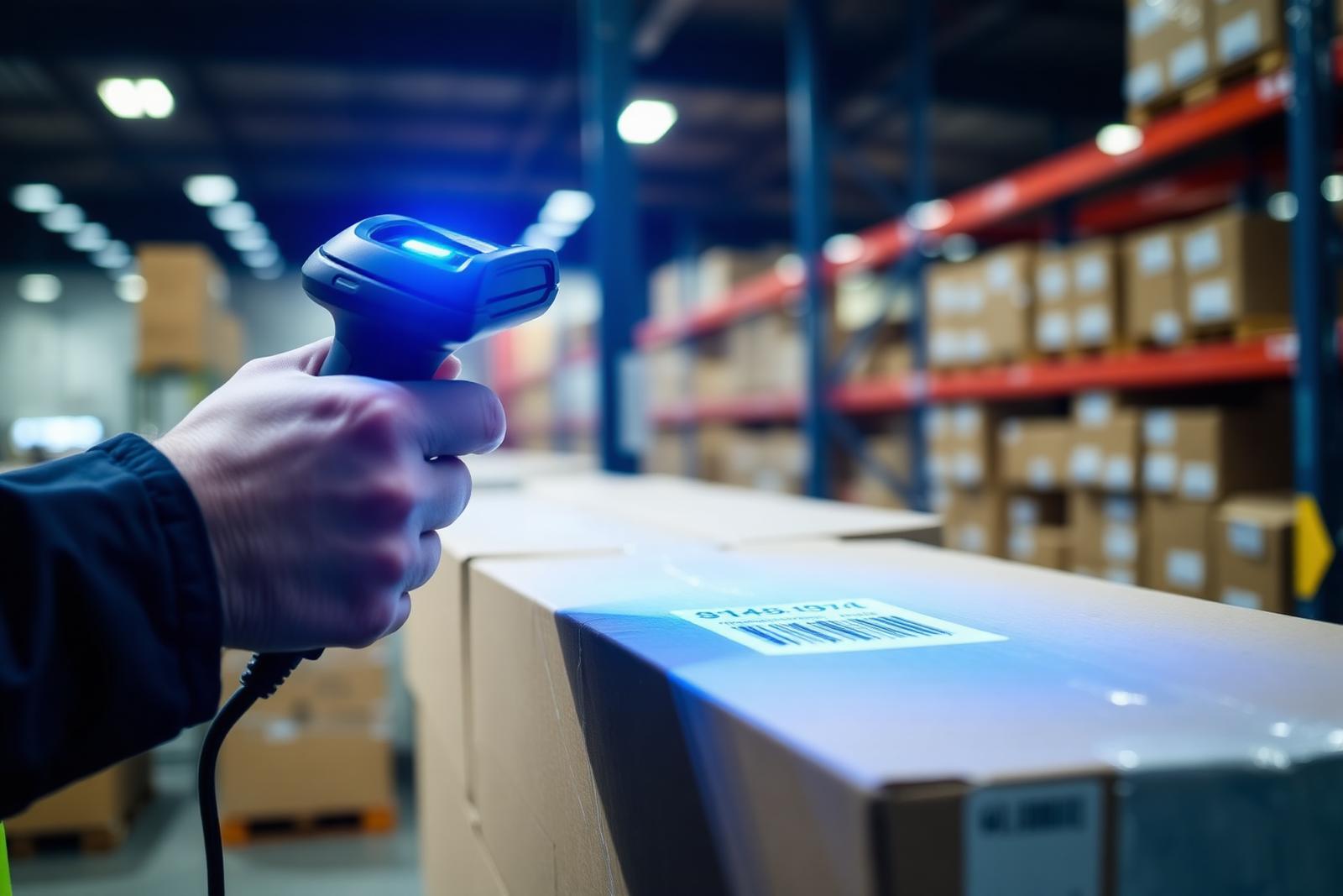 Barcode scanning at the warehouse